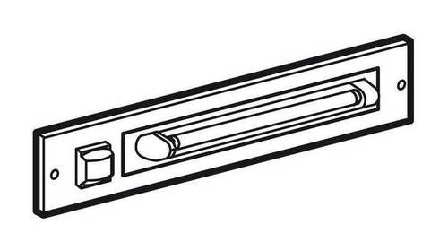 Осветительный прибор для XL³ 800//4000 - монтаж с лицевой панелью