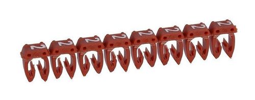 Маркер CAB 3 - для кабеля 4-6 мм² - цифра 2 - красный