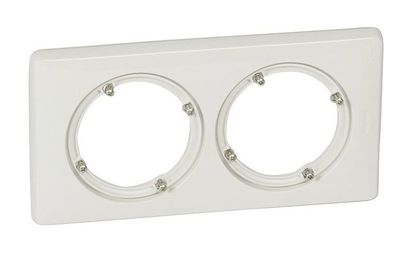 Рамка 2 поста CELIANE, белый