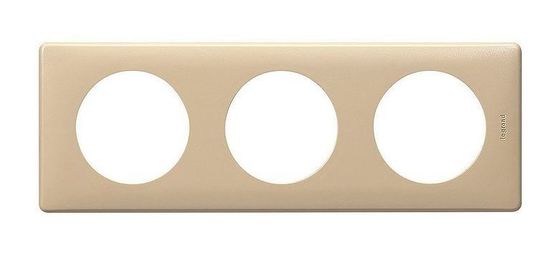 Рамка 3 поста CELIANE, имбирь