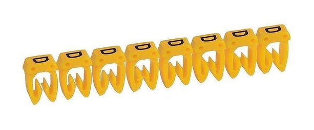 Маркер CAB 3 - для кабеля 4-6 мм² - заглавная буква D