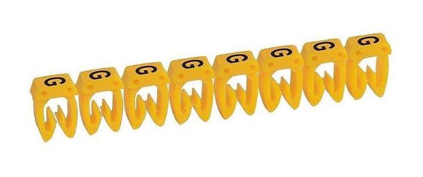 Маркер CAB 3 - для кабеля 0,15-0,5 мм² - заглавная буква G